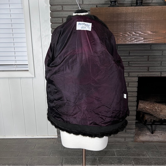 Monterey in the USA vintage faux mink coat size 14 - Picture 7 of 11